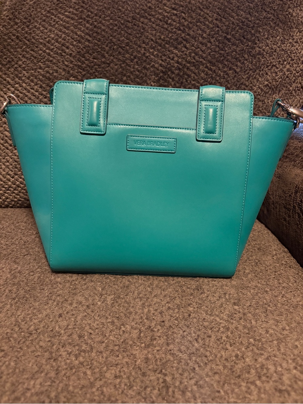 Vera Bradley Turquoise Structured Tote